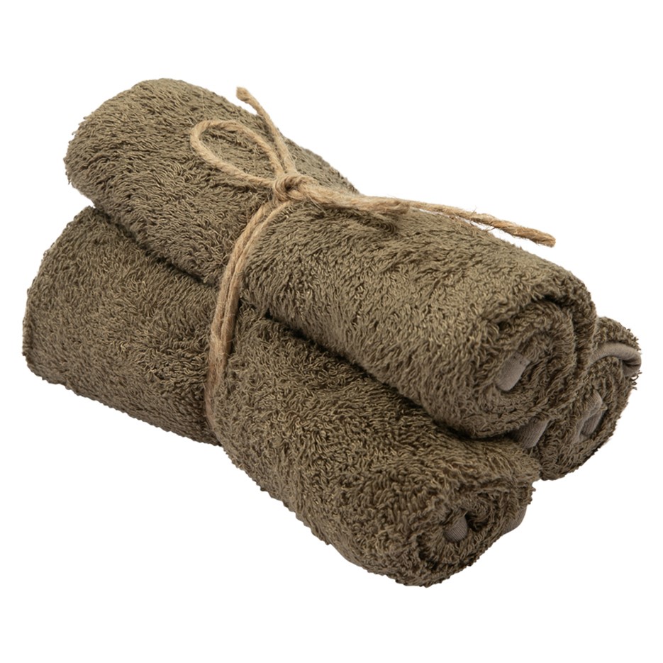 E-shop TIMBOO Uterák 3 ks 29,5 x 50 cm farba:jungle green