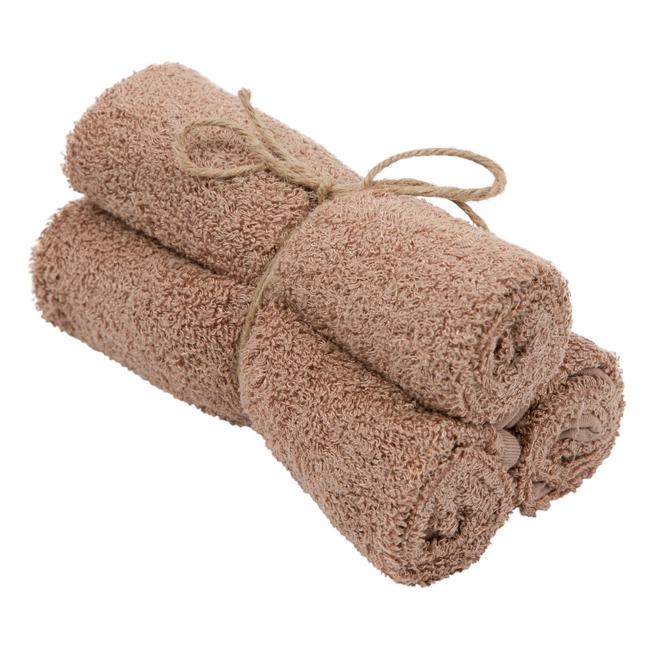E-shop TIMBOO Uterák 3 ks 29,5 x 50 cm farba:savannah sand