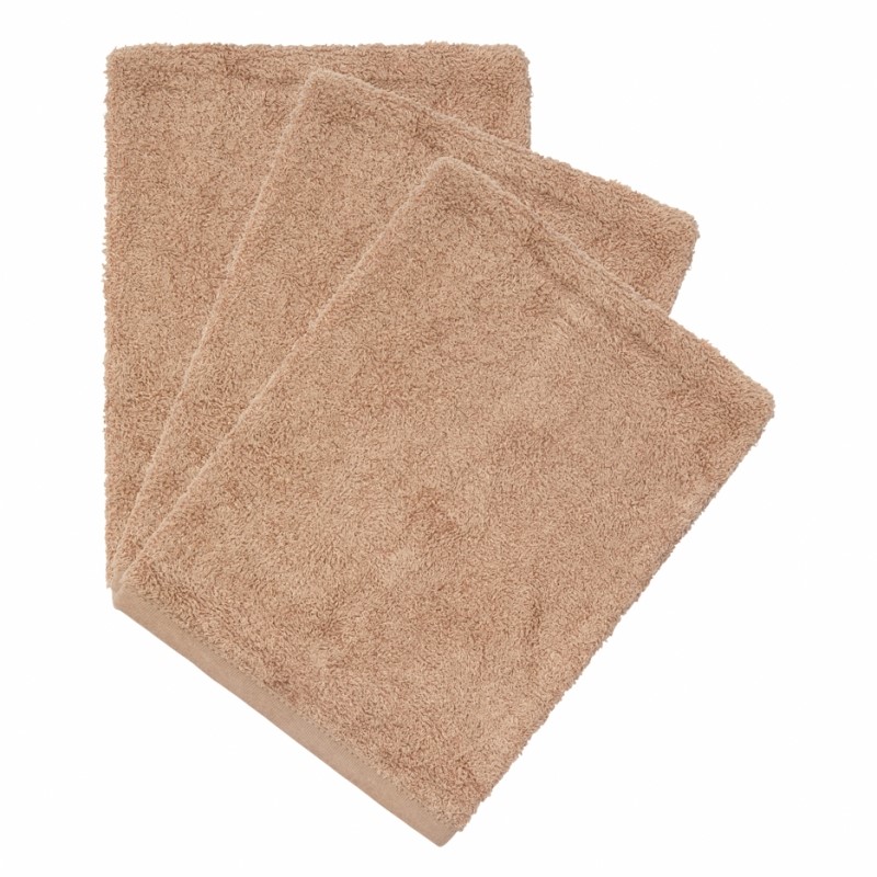 E-shop TIMBOO Umývacia žinka 3 ks farba:savannah sand