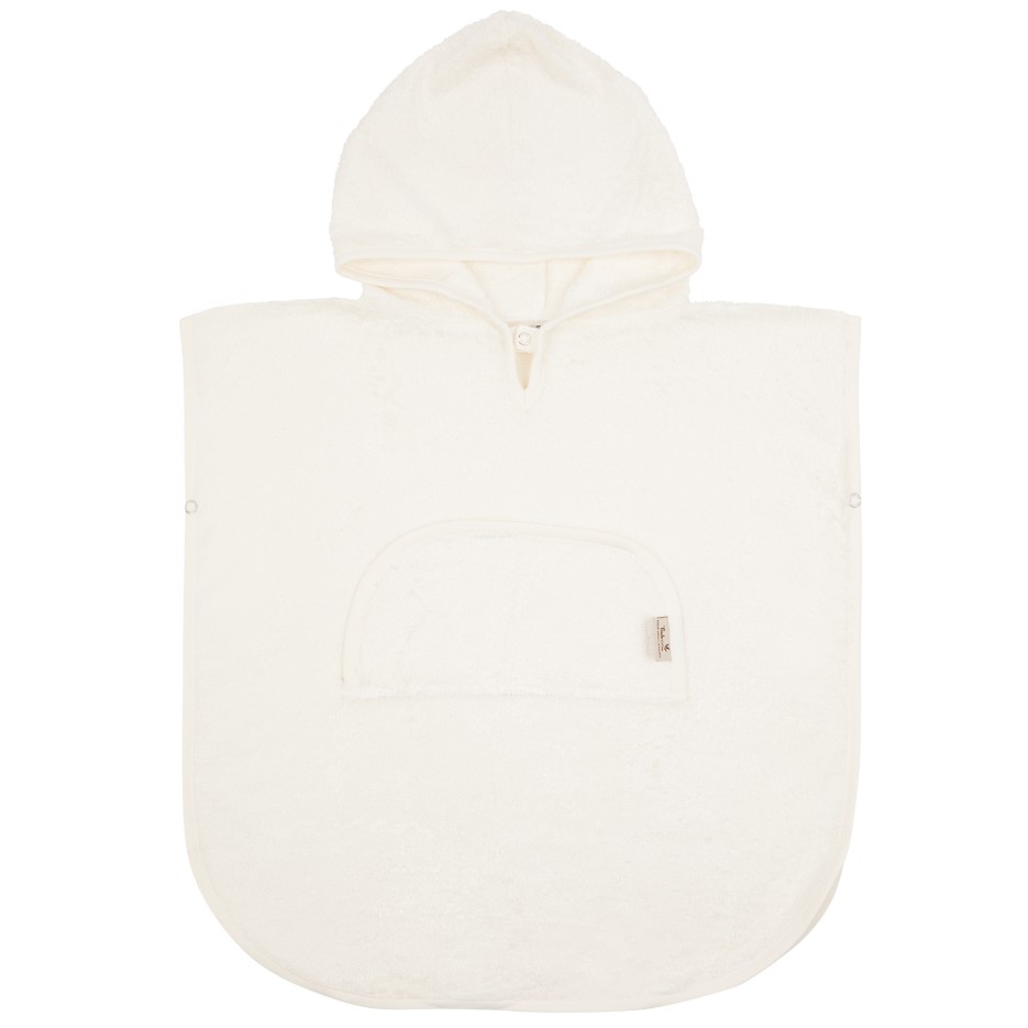 E-shop TIMBOO pončo V-neck, Daisy white