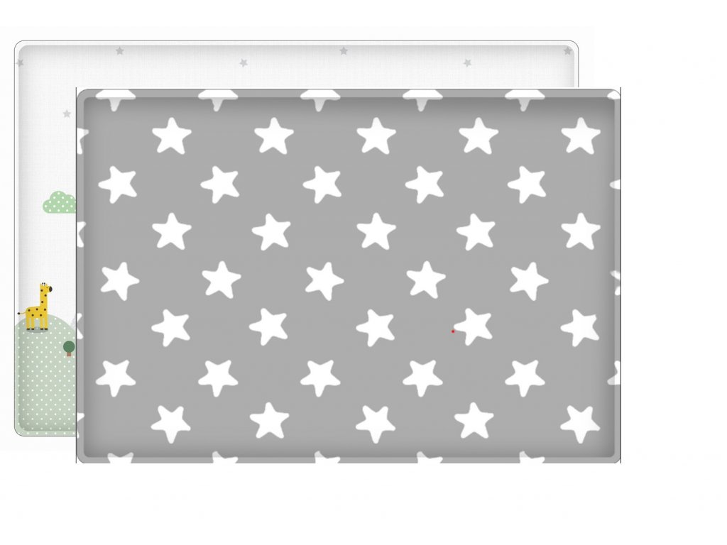 E-shop Lalalu Premium 190x130cm White Star 0m+
