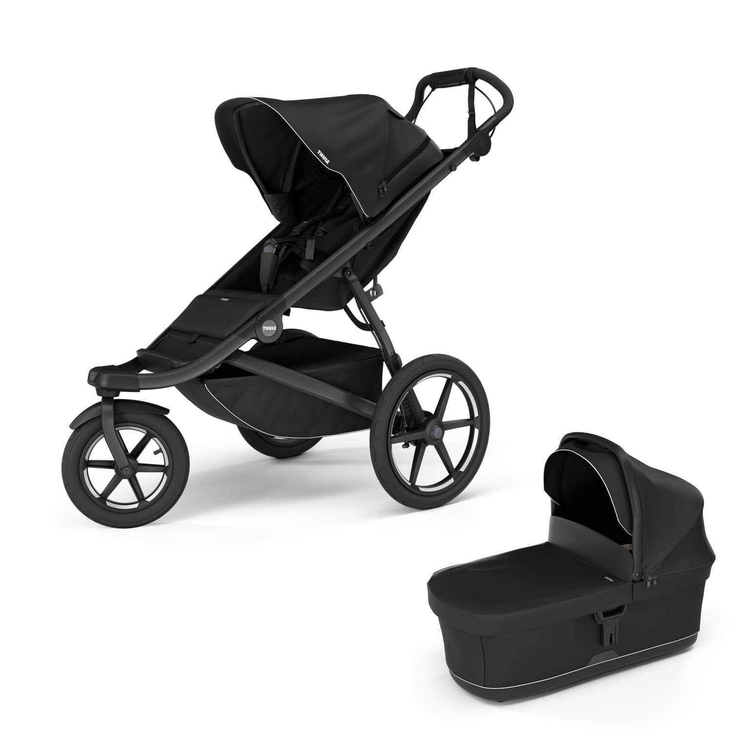 Thule Urban Glide 3 s vaničkou, Black