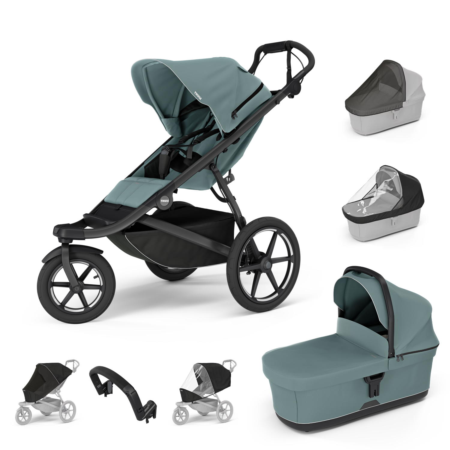 E-shop Thule Urban Glide 3 Výhodný set, Mid blue