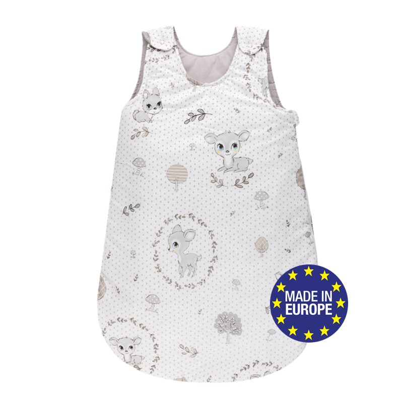 E-shop Bomimi Spací vak 75cm / 3-12m, KOLOUŠEK sivá