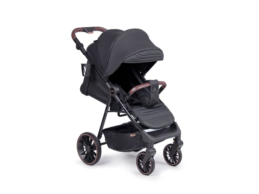 E-shop Coletto športový kočík Dizzi, black