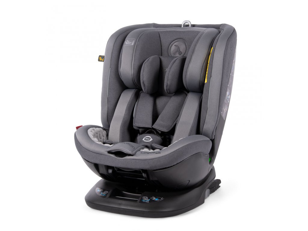 E-shop Coletto autosedačka Logos i-Size 40-150 cm, dark grey