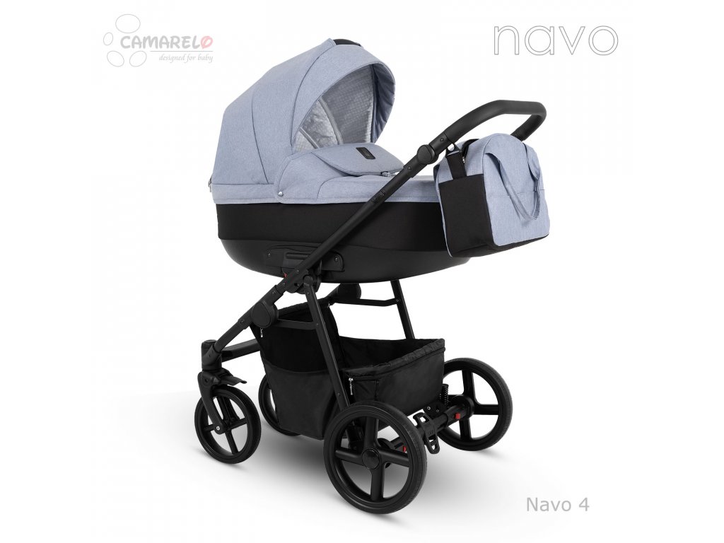 E-shop Camarelo kombinovaný kočík NAVO, 2-kombinácia, 04 fialkovo-modrá