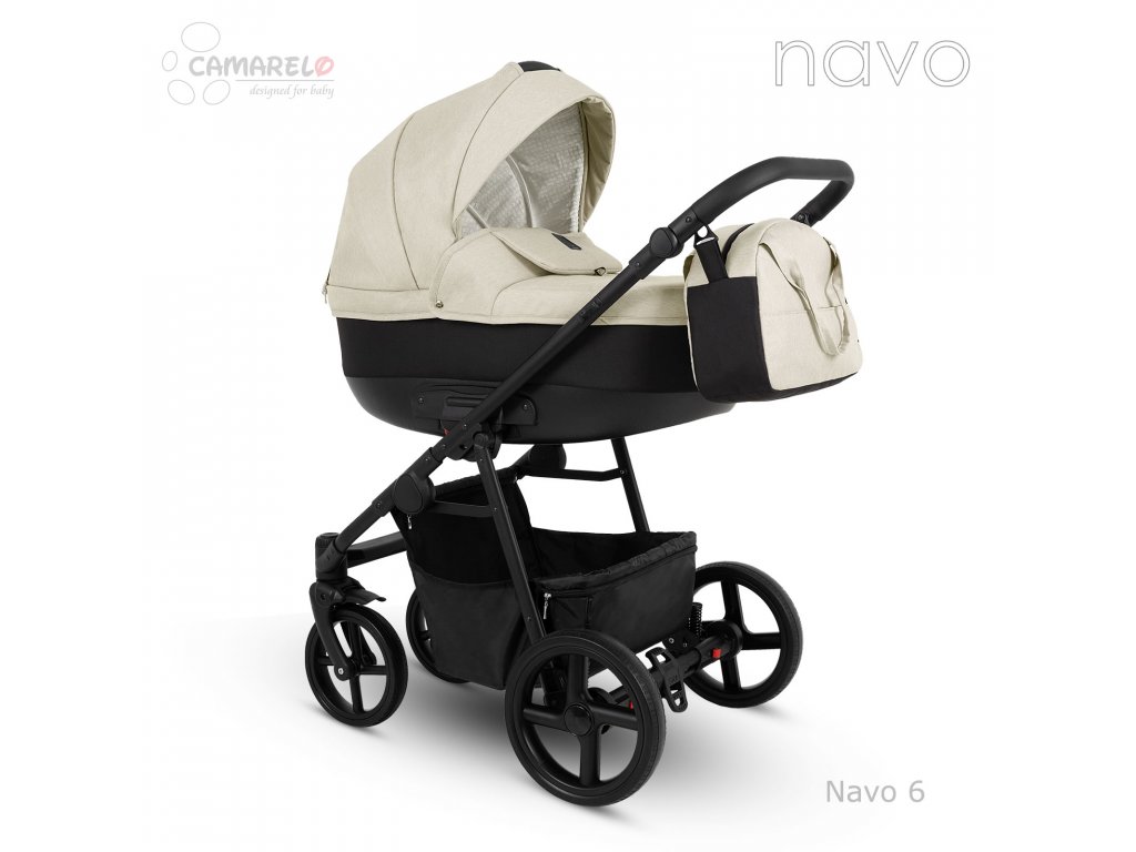 E-shop Camarelo kombinovaný kočík NAVO, 2-kombinácia, 06 béžová