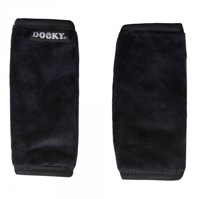 E-shop Dooky Chránič pásu Seatbelt Pads Black 2ks