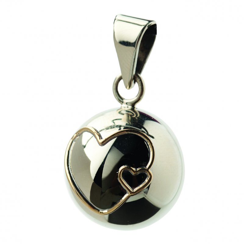 E-shop Bola Tehotenská rolnička ESSENTIALS Double hearts