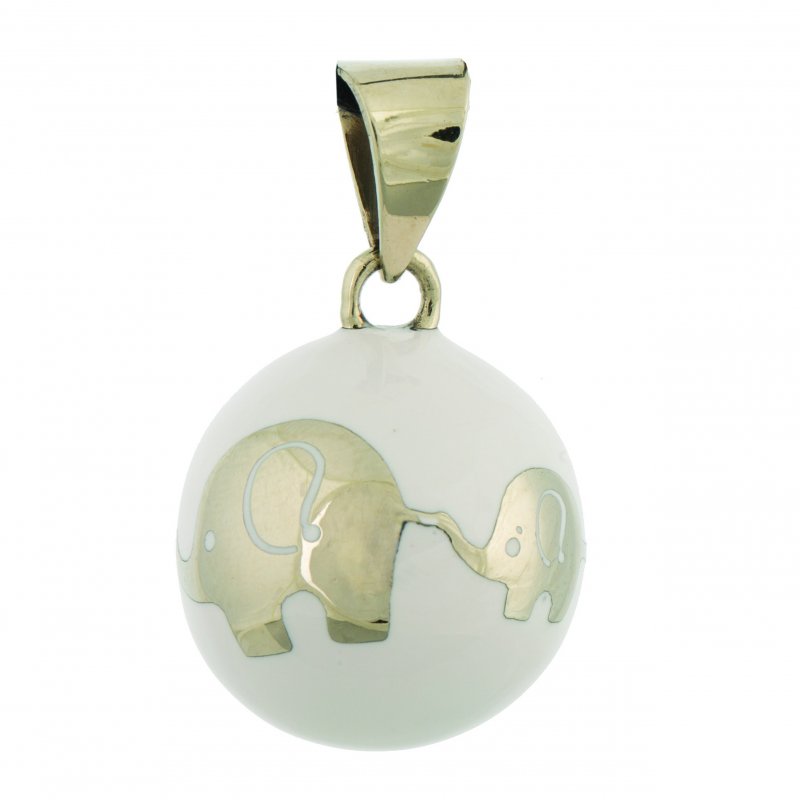 E-shop Bola Tehotenská rolnička ESSENTIALS White elephant