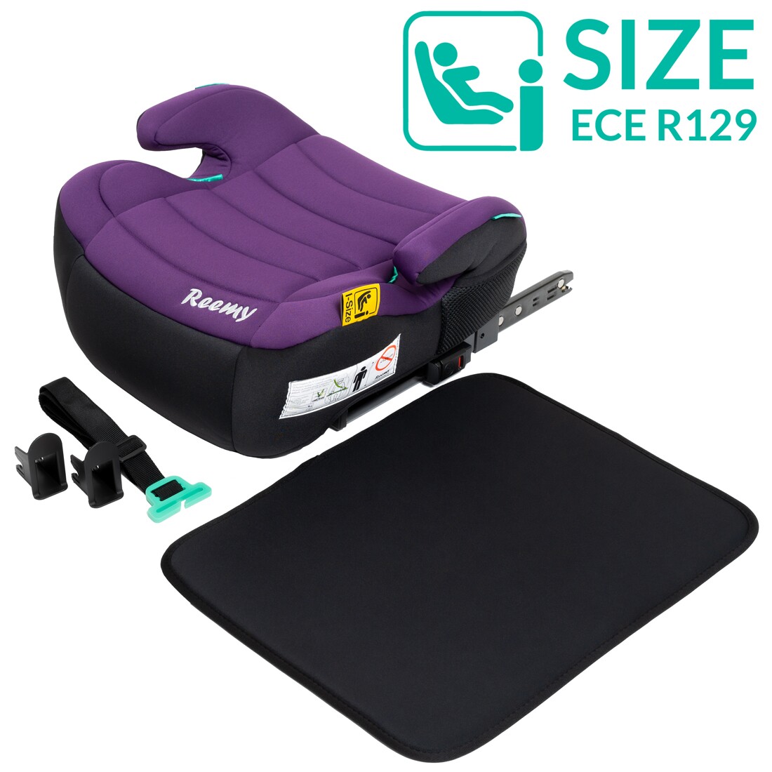 E-shop Reemy podsedák s ISOFIXom I-SIZE, purple