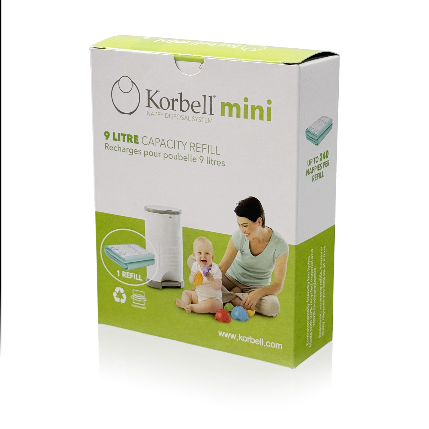 E-shop KORBEL Náhradná náplň do koša Mini