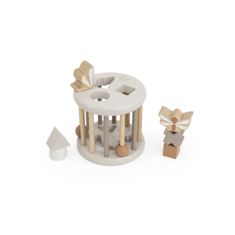 E-shop Label Label Oválna vkladačka tvarov, Nougat