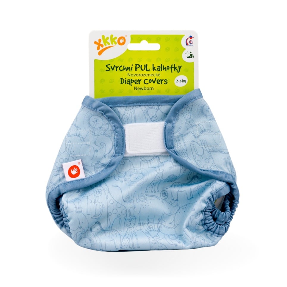E-shop XKKO Vrchné plienkové nohavičky Newborn - Safari Mountain Spring