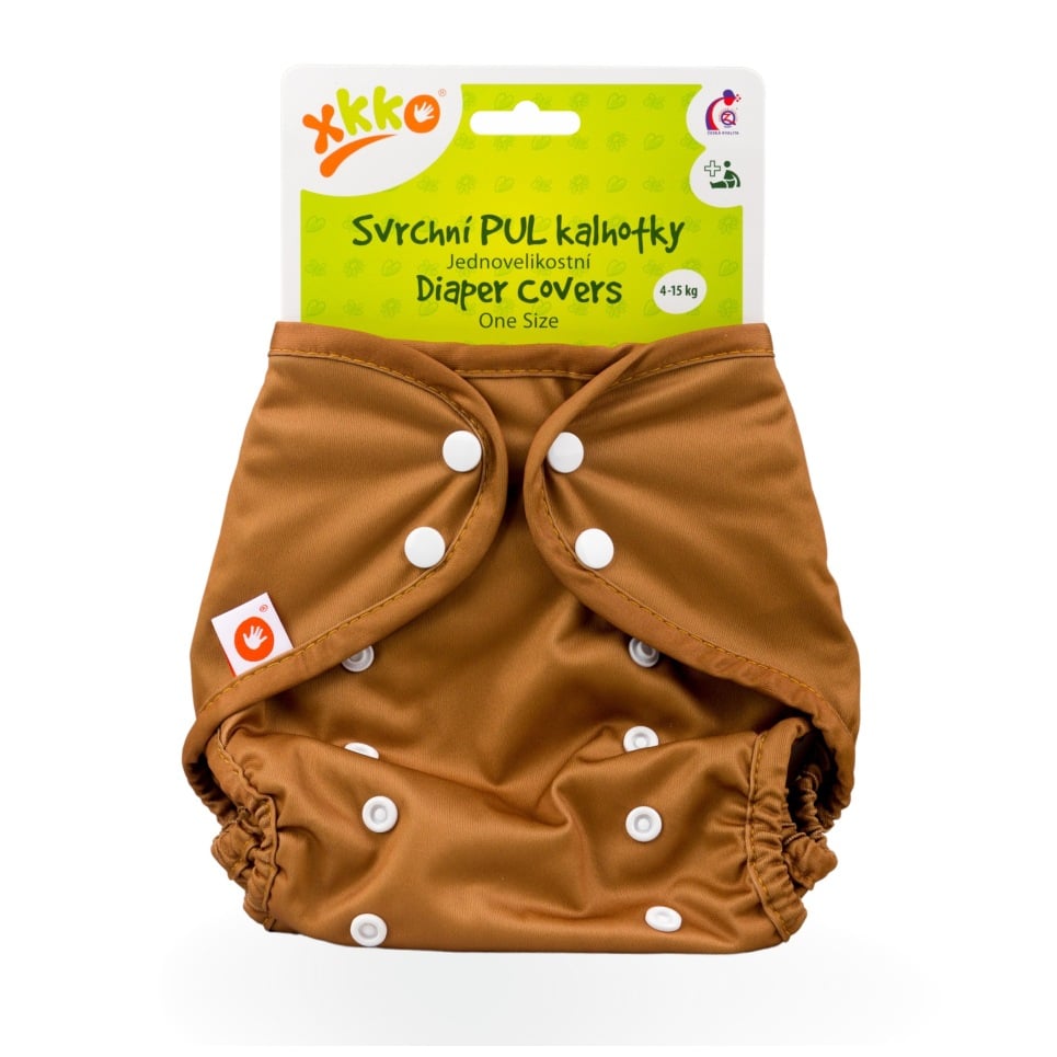 E-shop XKKO Vrchné plienkové nohavičky One Size - Honey Mustard