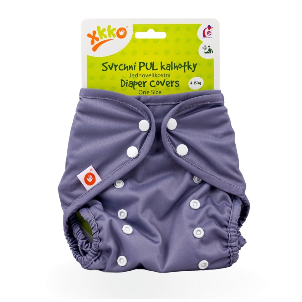 E-shop XKKO Vrchné plienkové nohavičky One Size - Lavender Aura