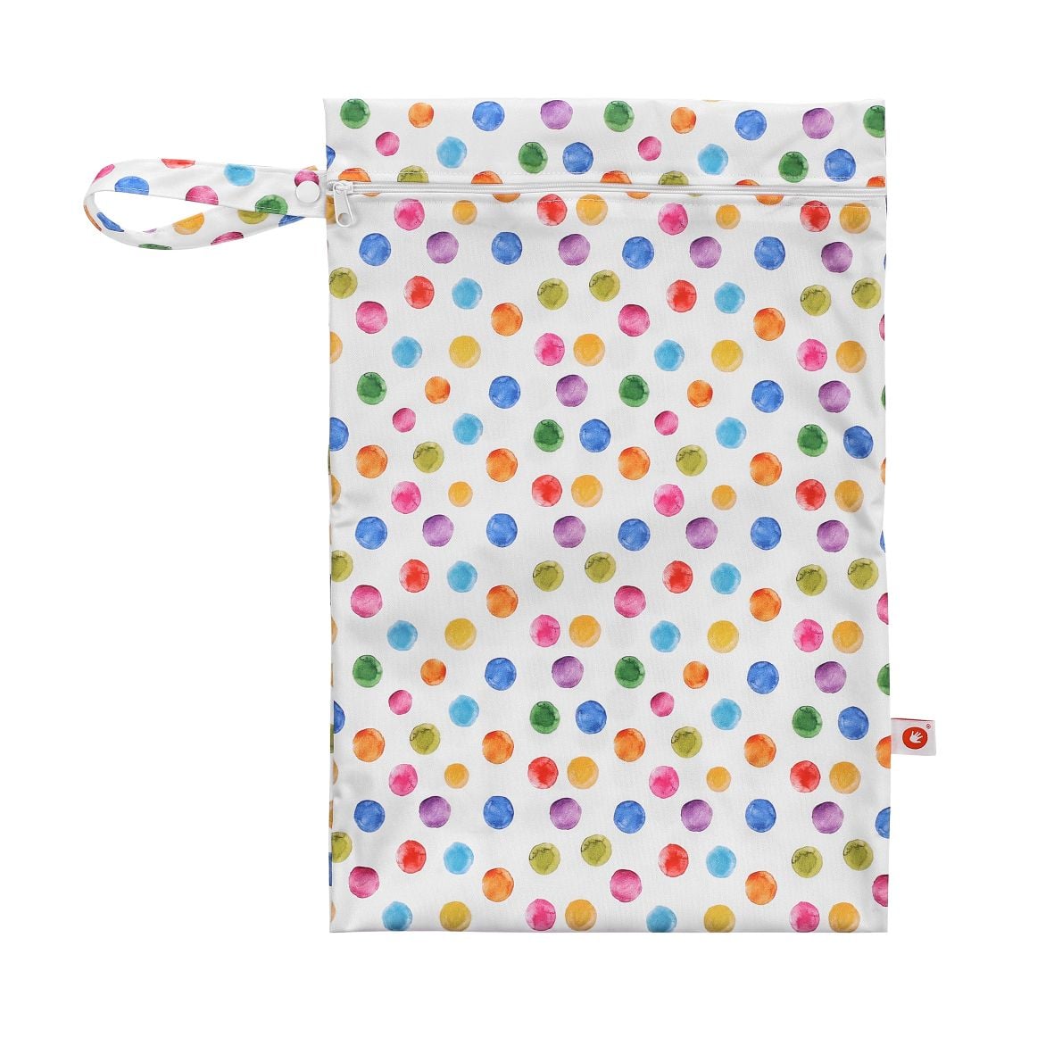 E-shop XKKO Nepremokavé vrecko, Veľkosť M - Watercolour Polka Dots