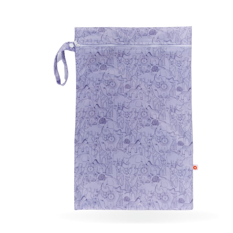E-shop XKKO Nepremokavé vrecko Veľkosť M - Safari Lavender Aura