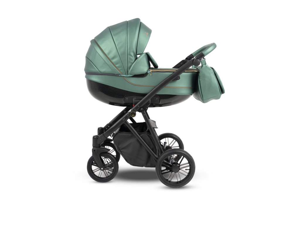 E-shop Camarelo kombinovaný kočík ZEO ECO, 2-kombinácia, 04 zelená