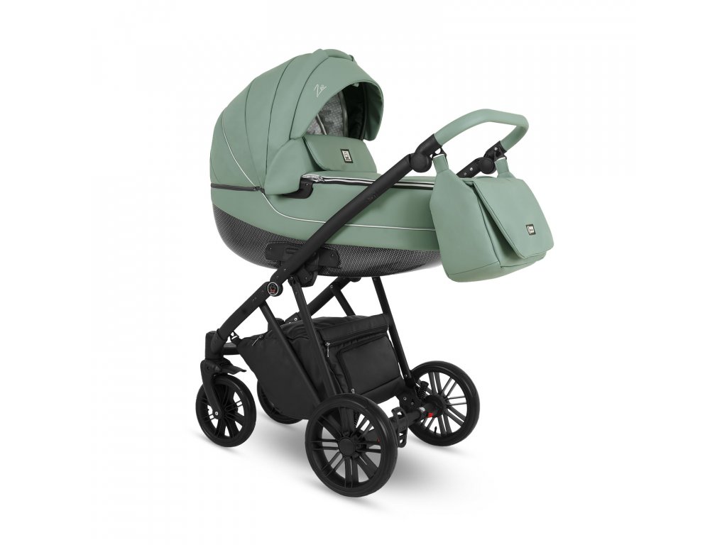 E-shop Camarelo kombinovaný kočík ZEO ECO, 2-kombinácia, 09 zelená