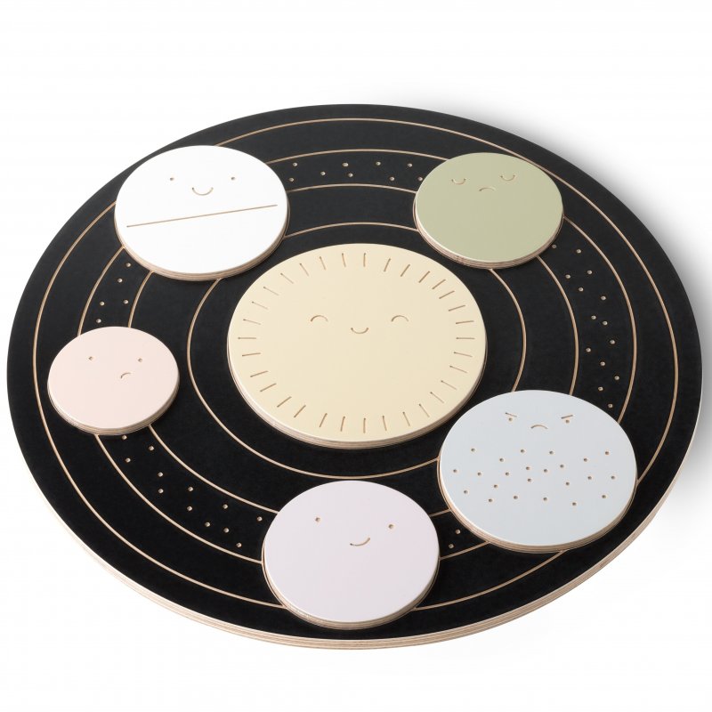 E-shop Milin Drevené doskové puzzle Kosmos of Emotions