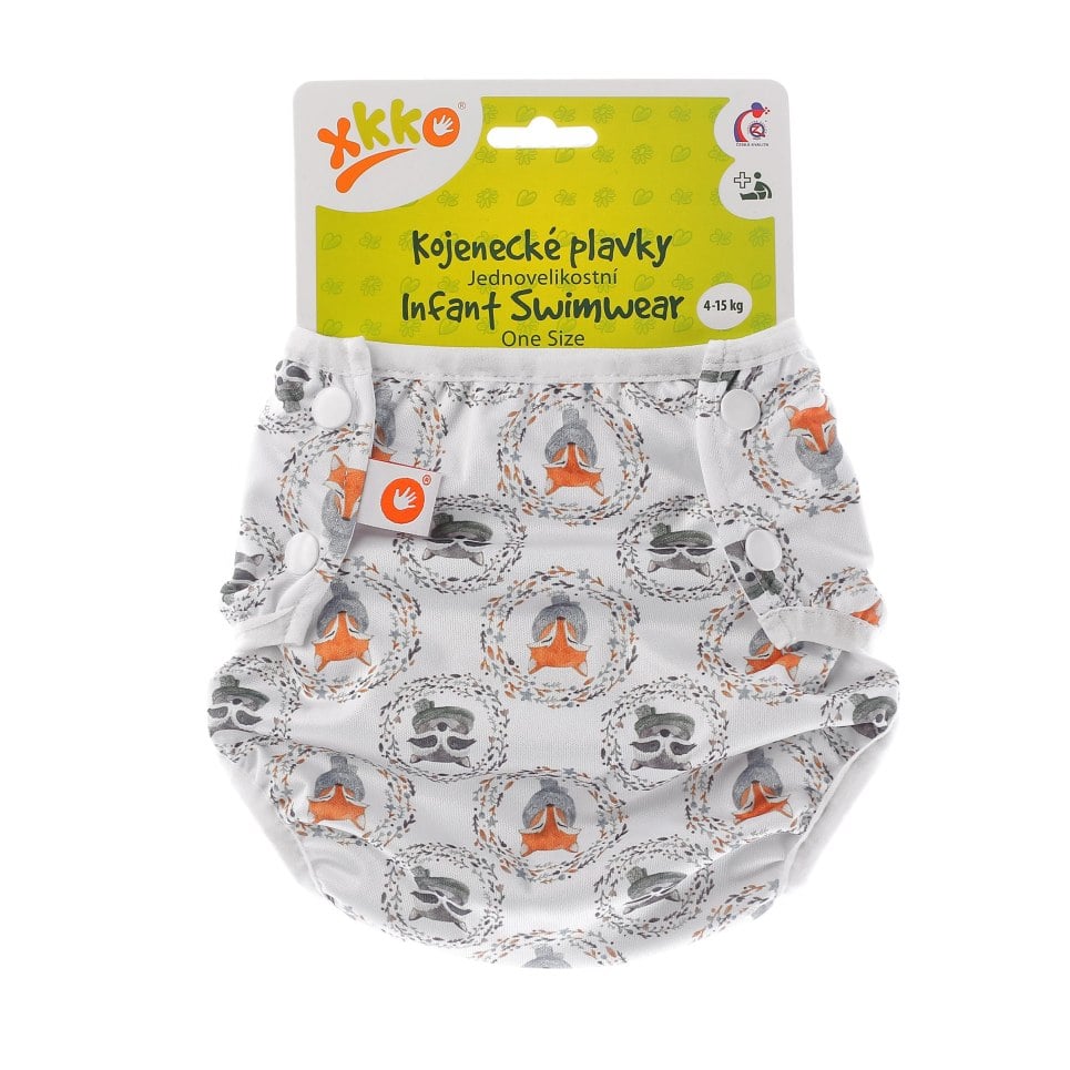 E-shop XKKO - Dojčenské plavky, jednoveľkostné, Fox&Raccoon