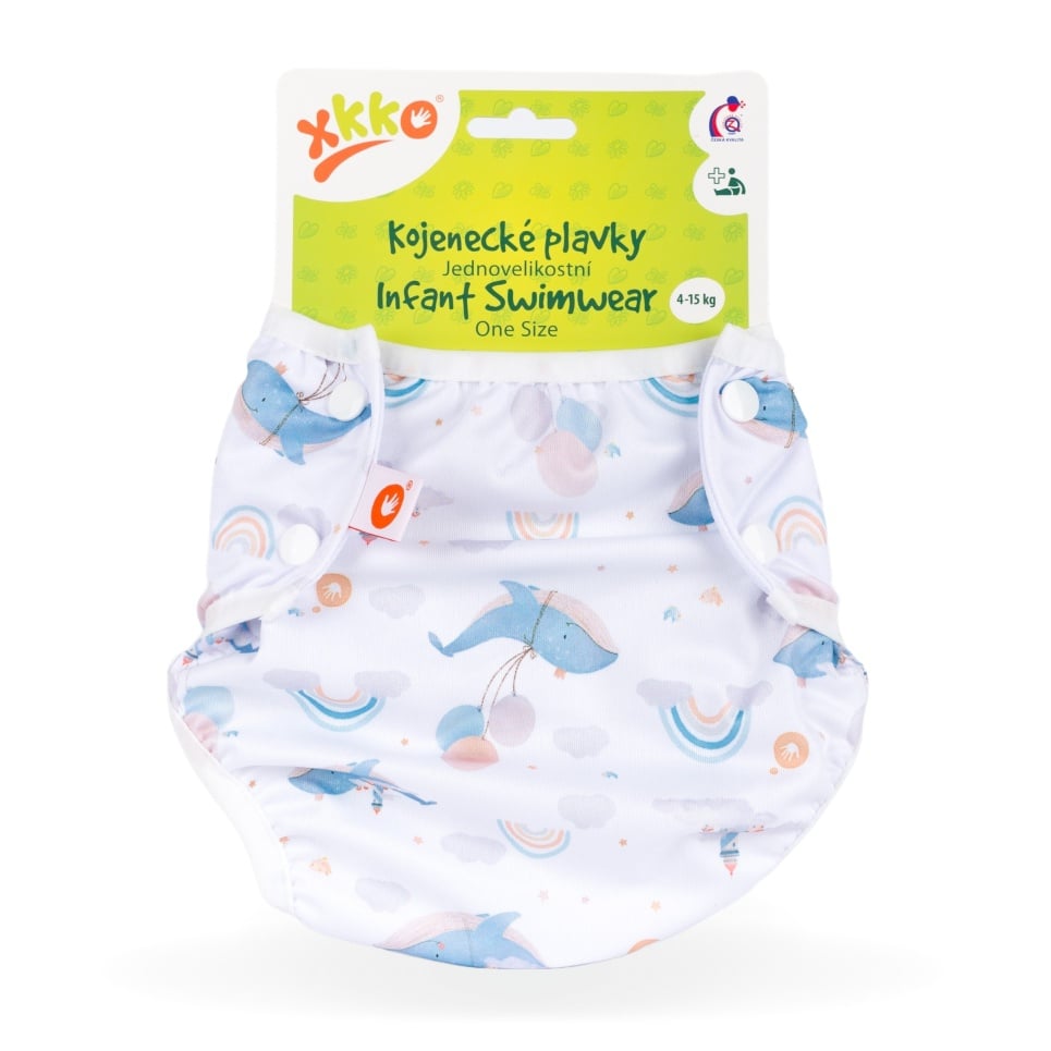 E-shop XKKO - Dojčenské plavky, jednoveľkostné, Sky Whale