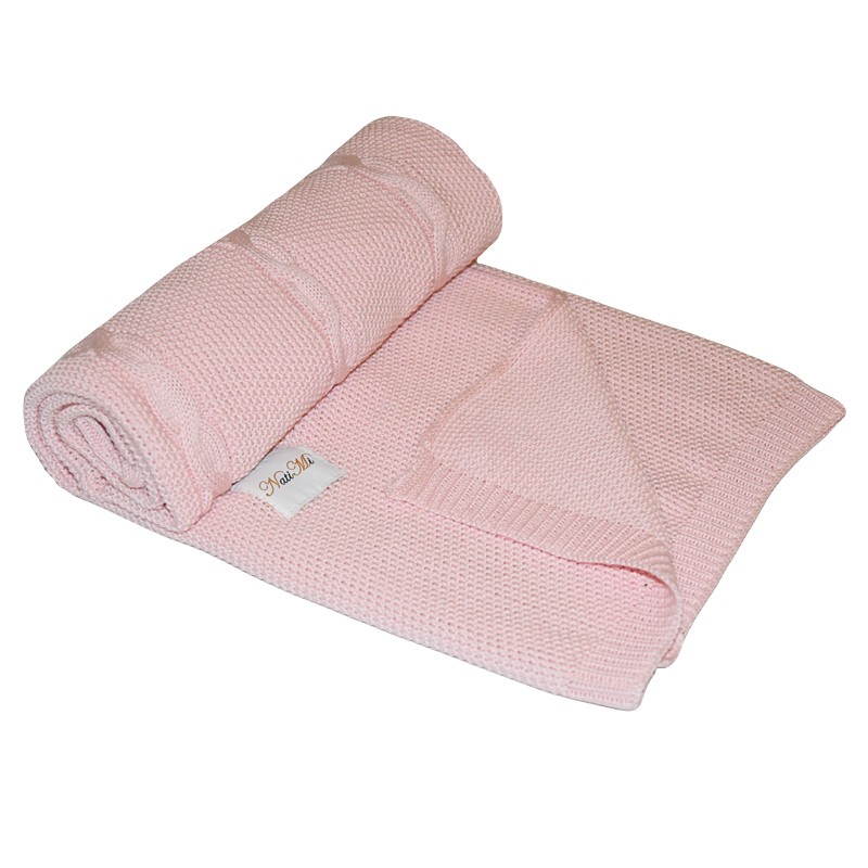 E-shop EKO NatiMi Bavlnená deka KOC-03, pink