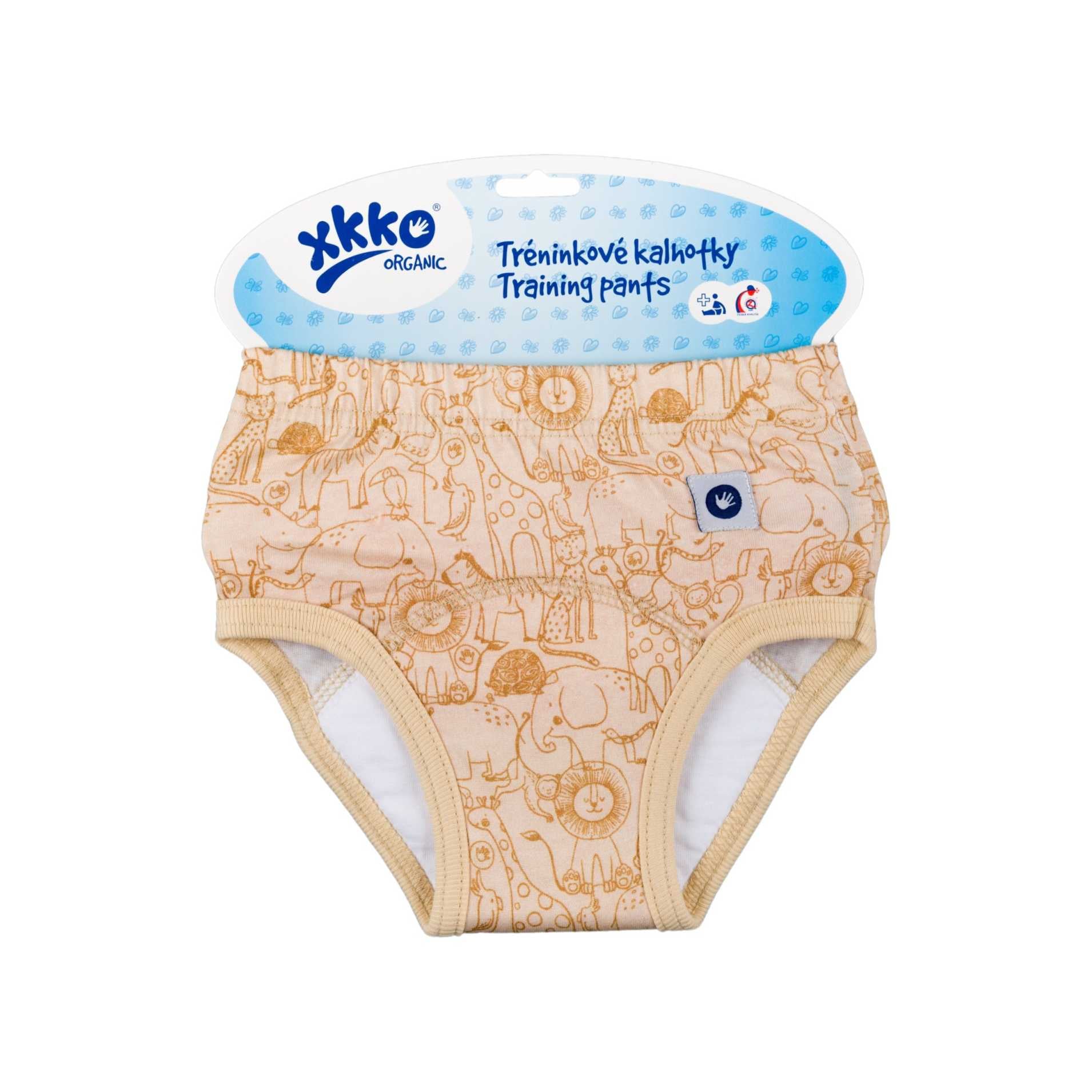 E-shop XKKO Organic Tréningové nohavičky - Safari Honey Mustard, Veľkosť L