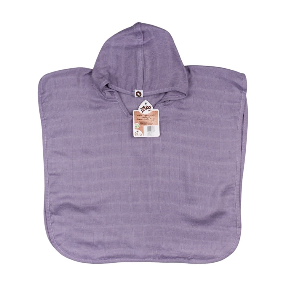 E-shop XKKO BMB Bambusové pončo Colours - Lavender Aura Veľkosť 1