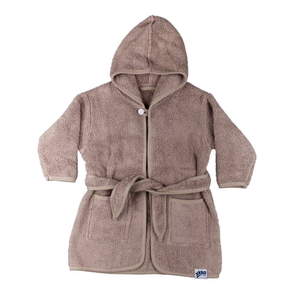 E-shop XKKO Organic BIO Bavlnený župan - Atmosphere 6-12m
