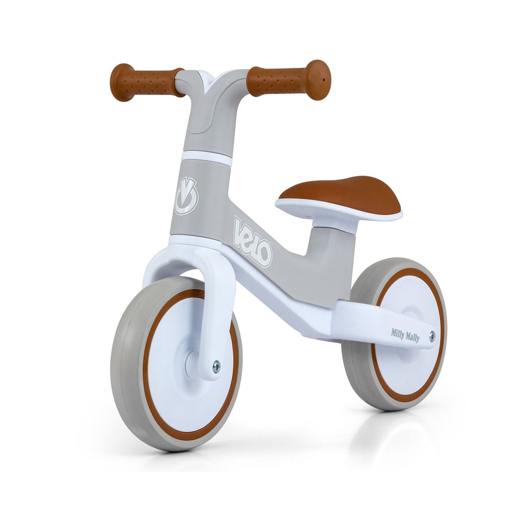 E-shop Detský balančný bicykel Milly Mally Velo Brown - 55819