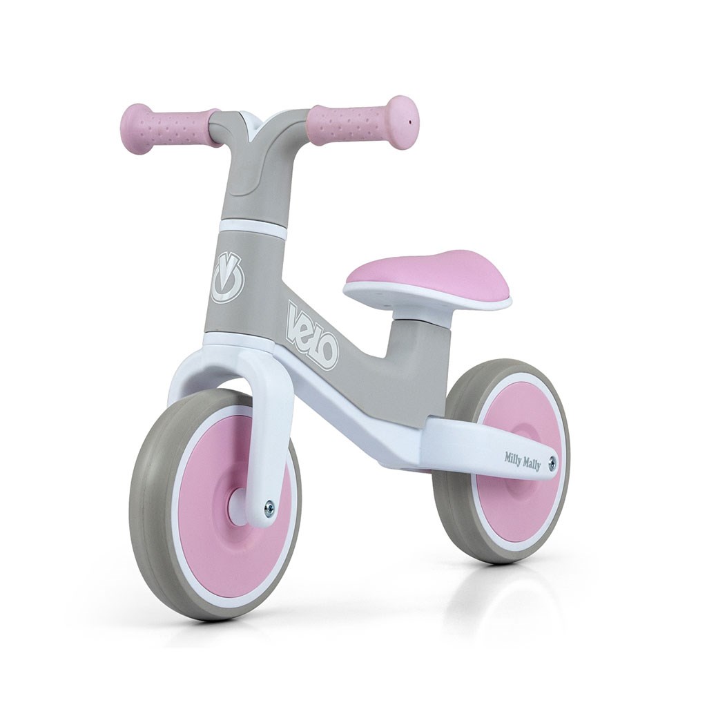 E-shop Detský balančný bicykel Milly Mally Velo Pink - 55821