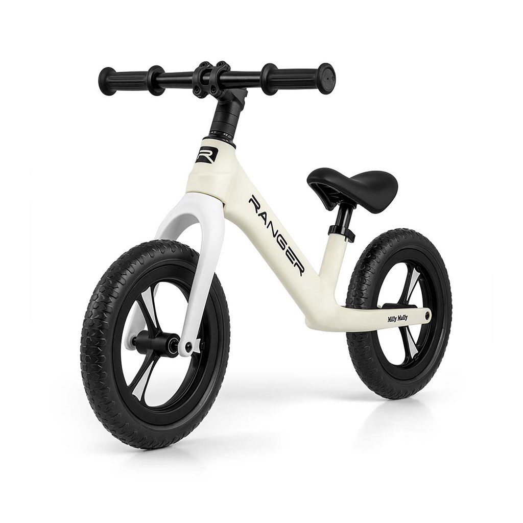 E-shop Detský balančný bicykel Milly Mally Ranger White - 55826