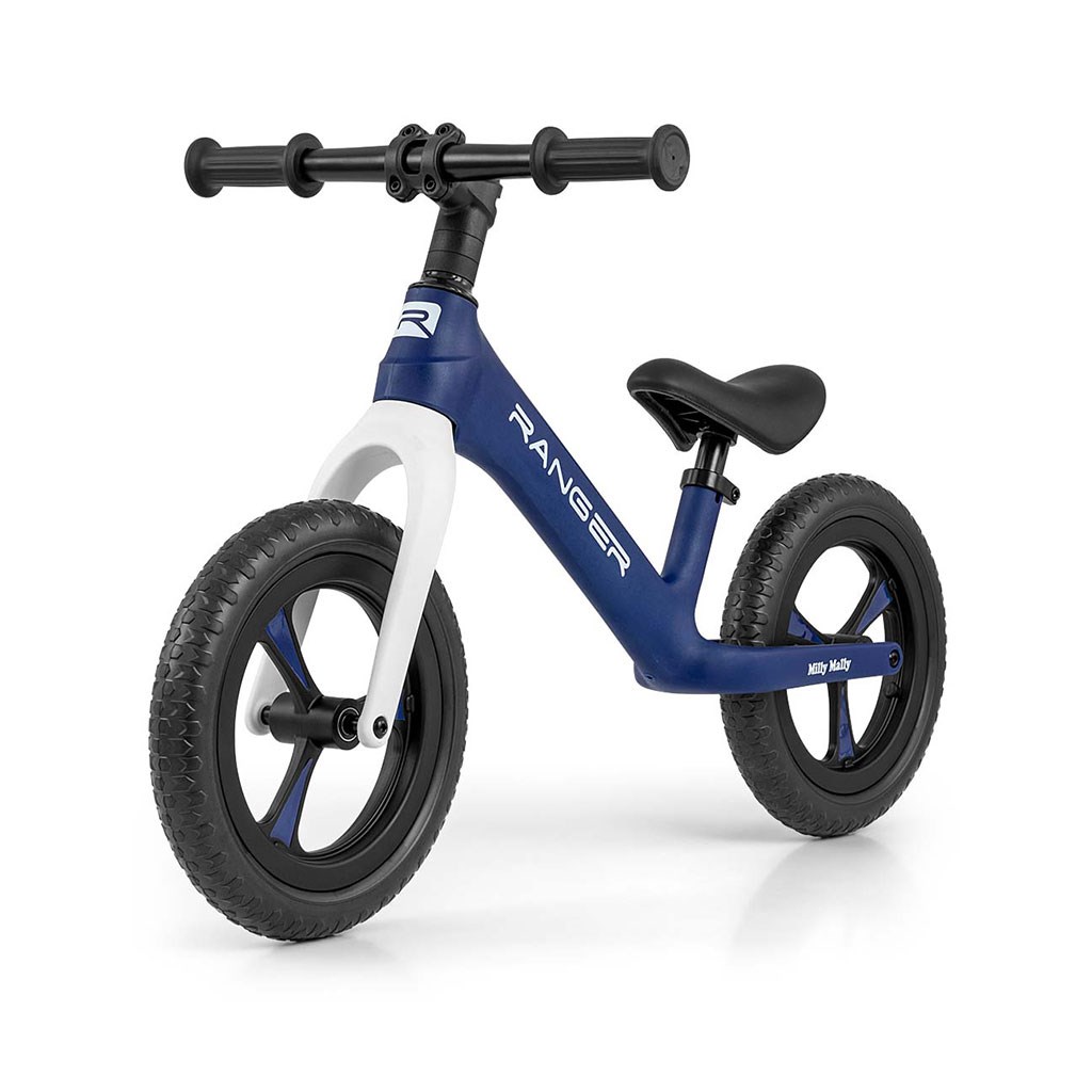 E-shop Detský balančný bicykel Milly Mally Ranger Navy - 55827