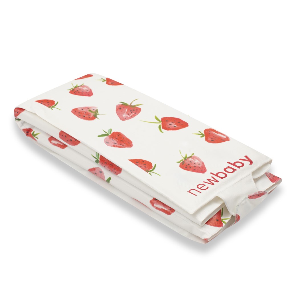 E-shop Cestovná podložka New Baby BASIC Strawberry - 55314