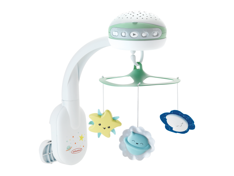 E-shop INFANTINO Hudobný kolotoč s projekciou 3v1 zelený