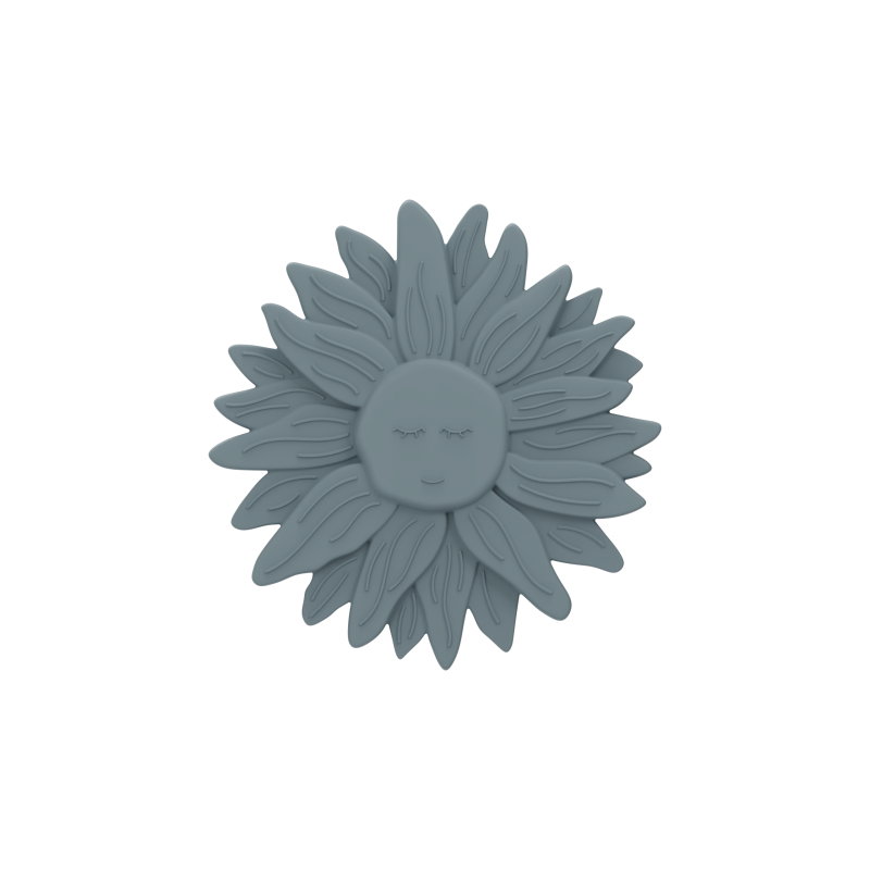 E-shop Label Label Hryzačka, silikón - Sunflower Blue