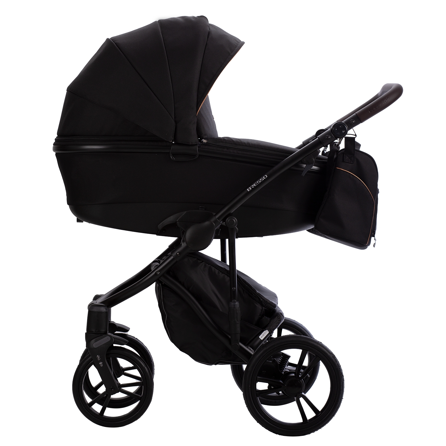 E-shop Bebetto kombinovaný kočík Bresso ONYX, 2-kombinácia, farba: 02