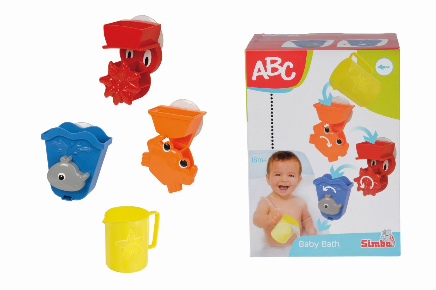 E-shop Simba Súprava do vane s hrnčekom