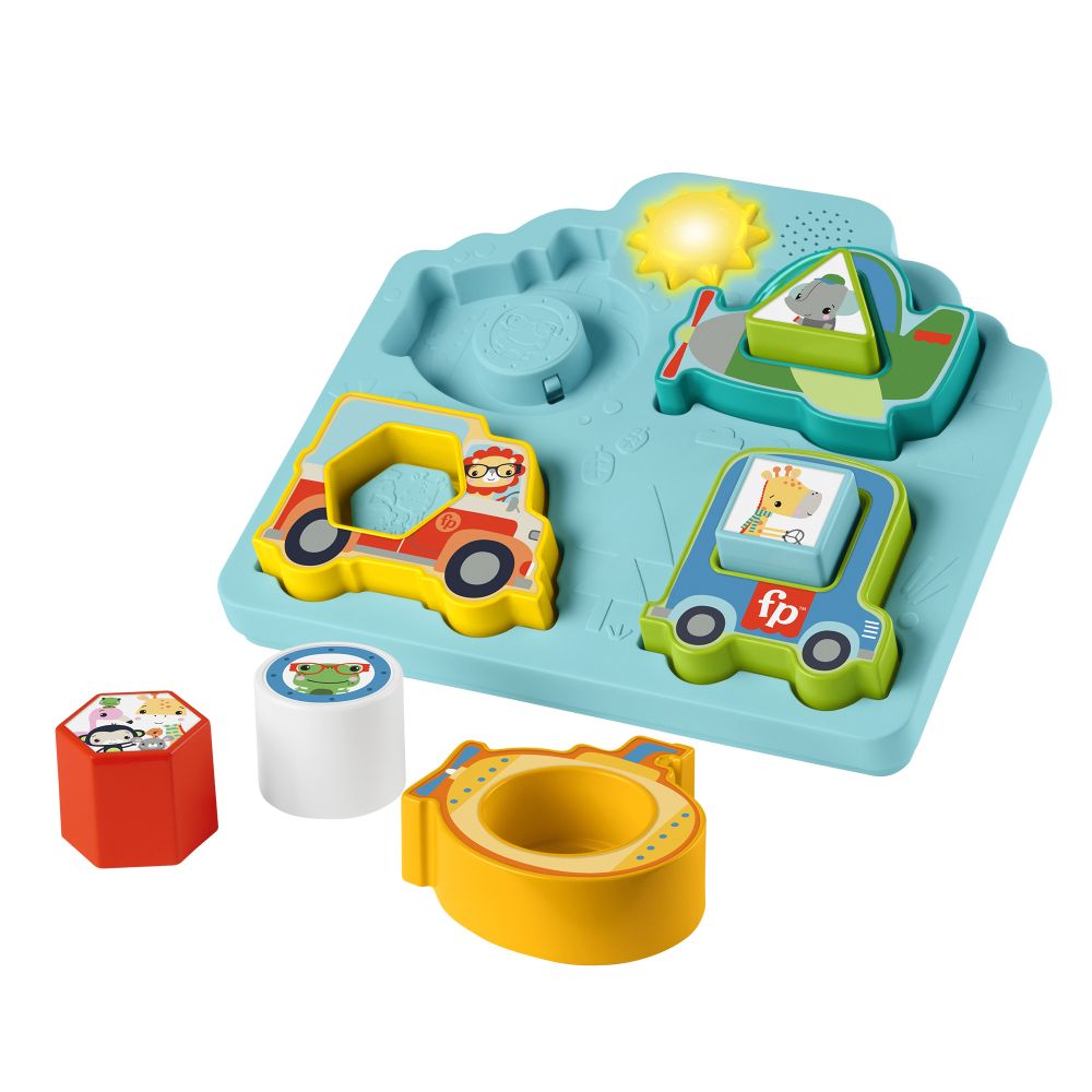 E-shop Mattel Fisher Price puzzle dopravné prostriedky so zvukmi
