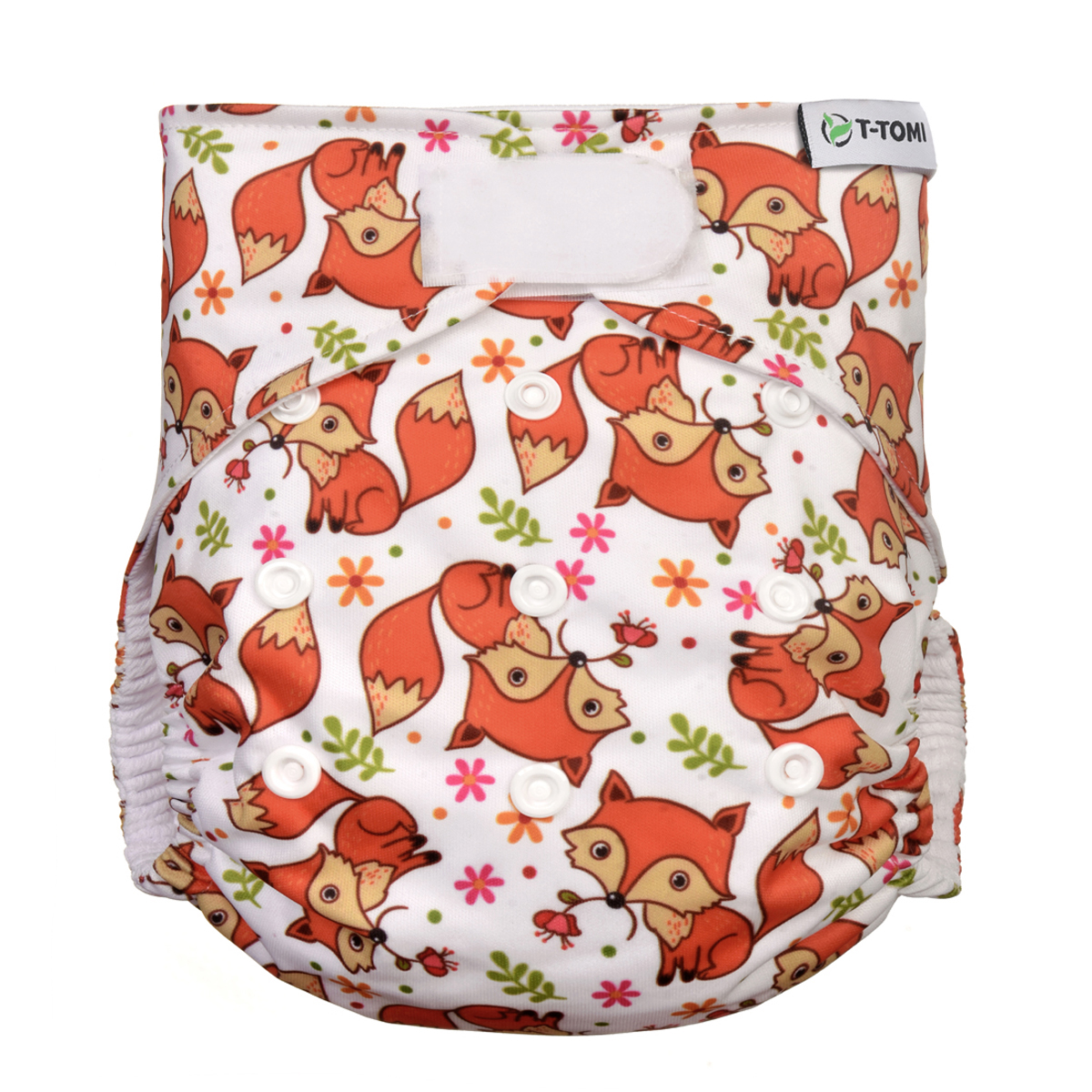 E-shop T-TOMI Vrecková plienka (typ AIO) - suchý zips Foxes