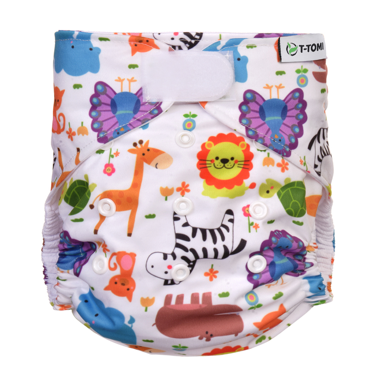 E-shop T-TOMI Vrecková plienka (typ AIO) - suchý zips ZOO