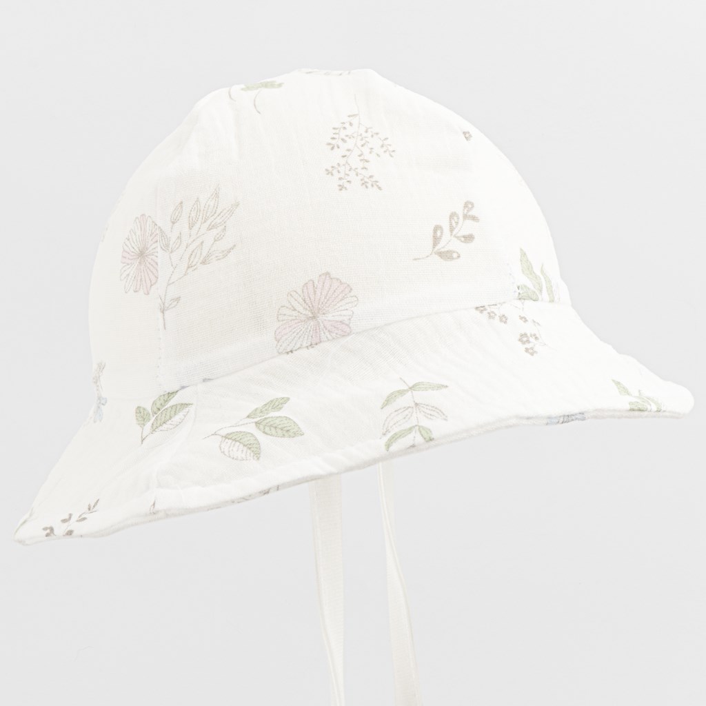 E-shop Dojčenský mušelínový klobúčik New Baby Zoe, 92 (18-24m) - 55501