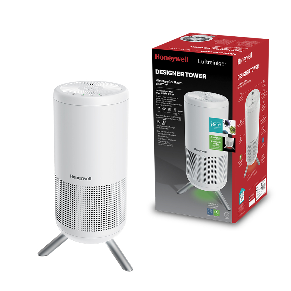 E-shop Honeywell HPA830 Elegantná okrúhla čistička vzduchu