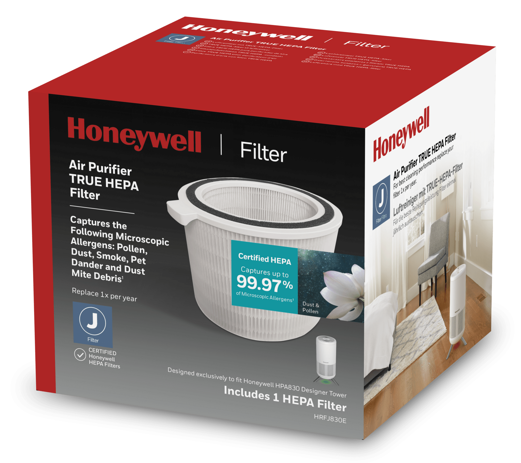 E-shop Honeywell True Hepa filter pre čističku Honeywell HPA830