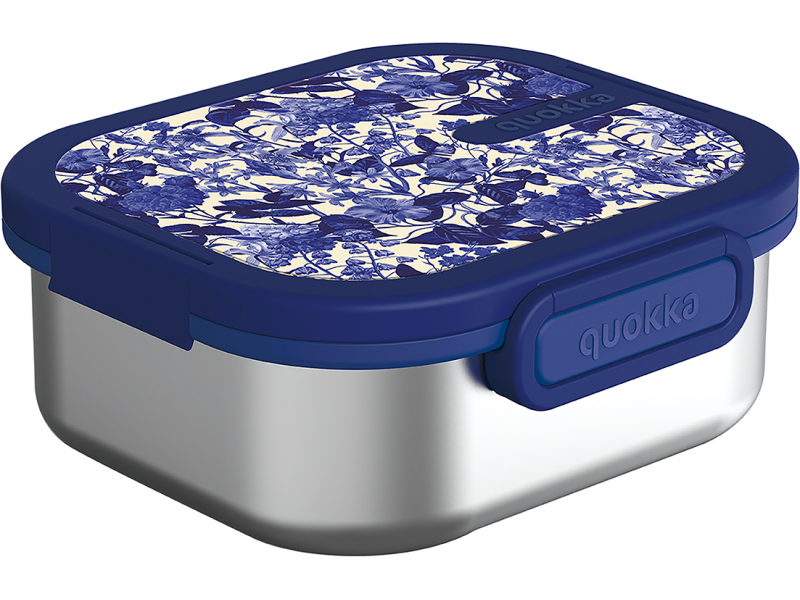 E-shop Quokka Nerezový box na jedlo Kai Blue Blossom