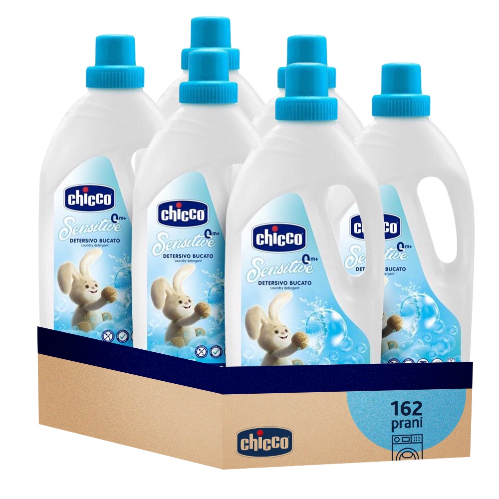 E-shop 6x CHICCO Prostriedok prací detský Sensitive 1,5 l (27 praní)