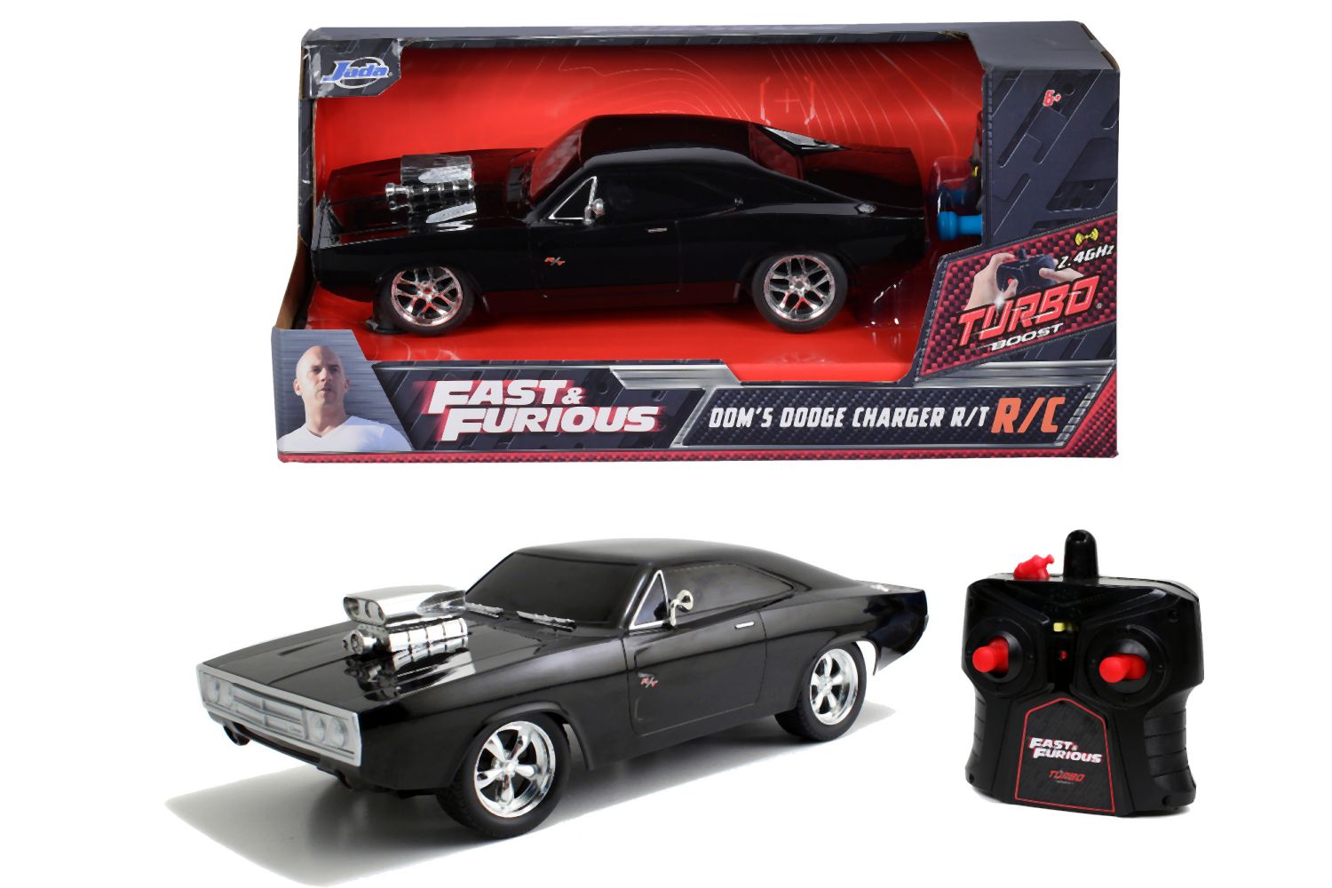 E-shop Jada Rýchlo a zbesilo RC auto 1970 Dodge Charger 1:24